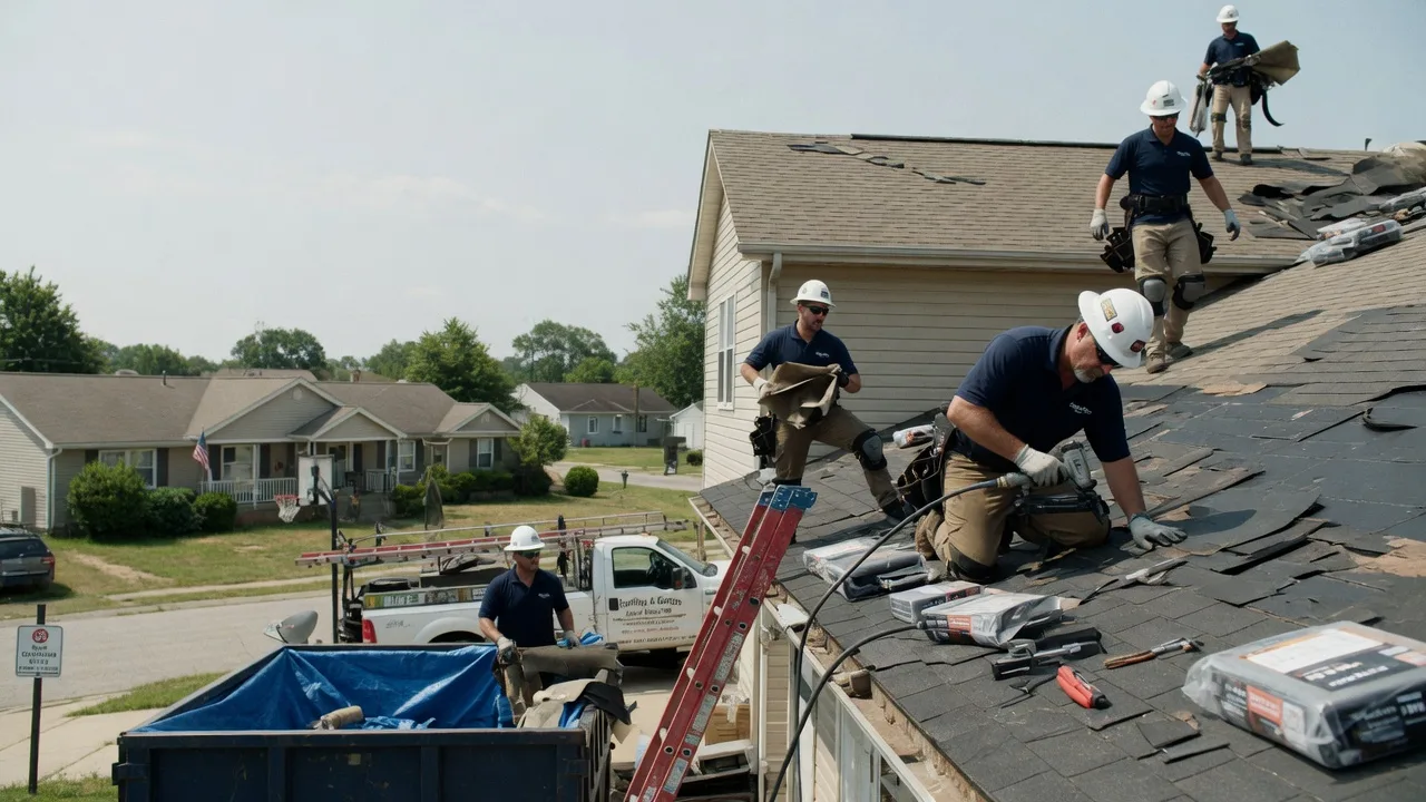 Roof Replacement in Vandervoort, AR near me